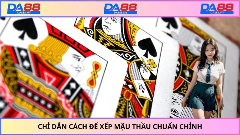Chỉ dẫn cách để xếp mậu thầu chuẩn chỉnh