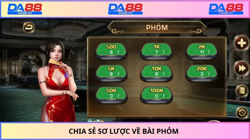 Chia sẻ sơ lược về bài phỏm