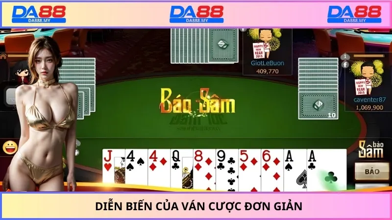 Diễn biến của ván cược đơn giản