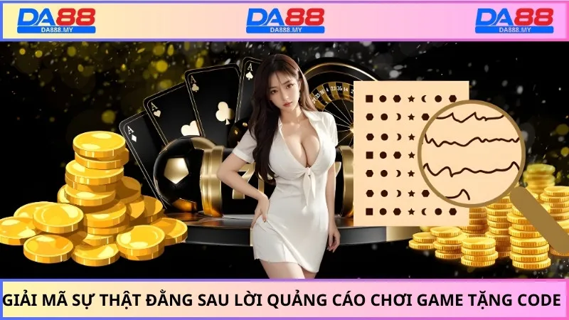 Giải mã sự thật đằng sau lời quảng cáo chơi game tặng code