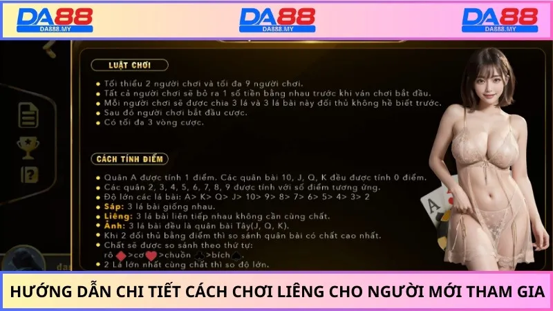 Hướng dẫn chi tiết cách chơi Liêng cho người mới tham gia