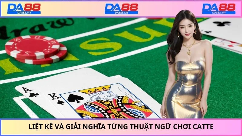 Liệt kê và giải nghĩa từng thuật ngữ chơi catte