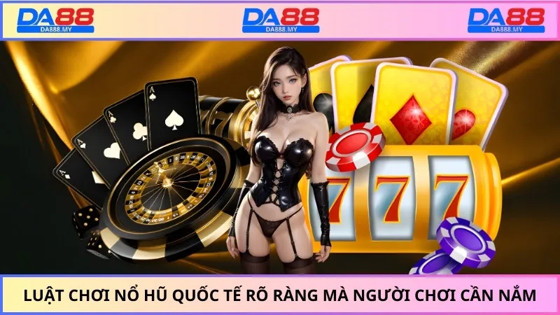 Luật chơi nổ hũ quốc tế rõ ràng mà người chơi cần nắm