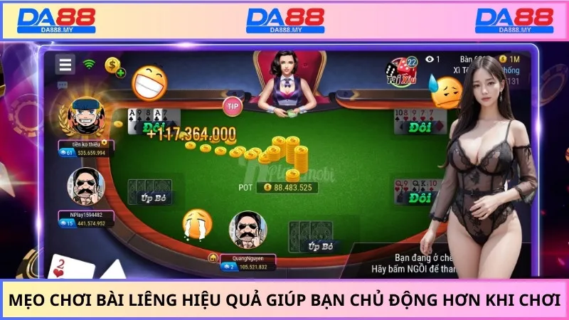 Mẹo chơi bài liêng hiệu quả giúp bạn chủ động hơn khi chơi