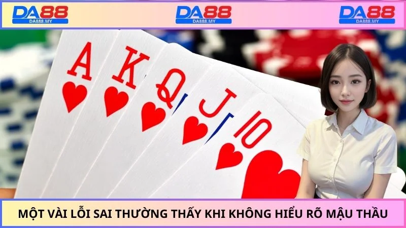 Một vài lỗi sai thường thấy khi không hiểu rõ mậu thầu