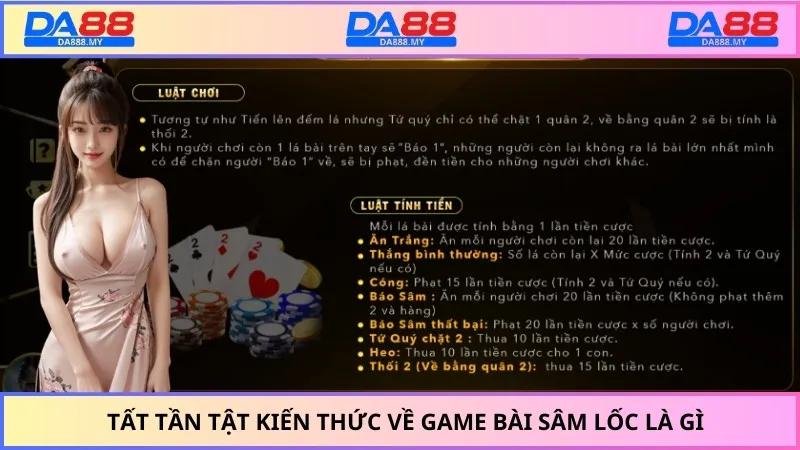 Tất tần tật kiến thức về game bài sâm lốc là gì