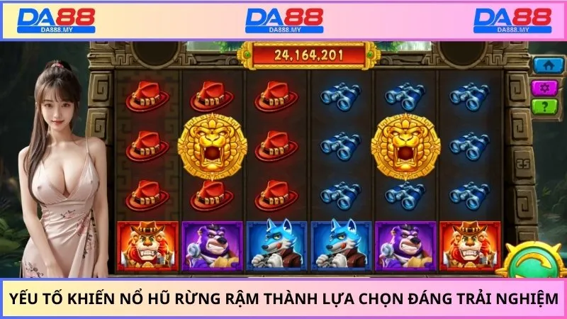 Yếu tố khiến nổ hũ rừng rậm thành lựa chọn đáng trải nghiệm